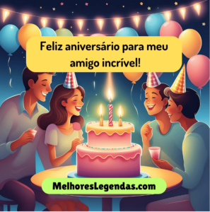 legenda para foto de aniversário curta