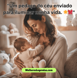 Legenda para foto de filha bebe dormindo