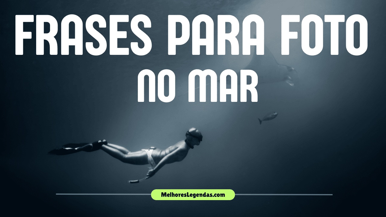 Frases para Foto no Mar