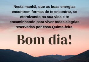 Imagem de feliz quinta-feira para whatsapp