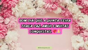 Imagem de feliz quinta-feira para whatsapp
