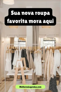 frases para colocar na bio de loja de roupas