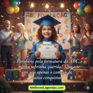 Mensagen.de tia para sobrinha formatura do abc 
