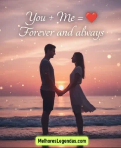 Frases em Ingles para foto com Namorado